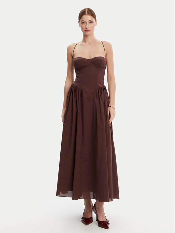 Вечернее платье обычного кроя 59786DB Bardot, коричневый
Вечернее платье обычного кроя 59786DB Bardot, коричневый