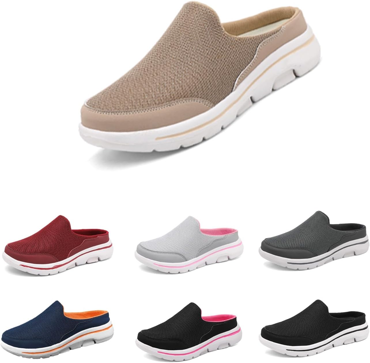 Слипоны и сабо для мужчин и женщин, легкие туфли с открытой пяткой, удобная обувь для прогулок, дышащие тапочки, закрытый носок, шлепанцы-слипы для дома и улицы с противоскользящей подошвой Generic, коричневый
Слипоны и сабо для мужчин и женщин, легкие туфли с открытой пяткой, удобная обувь для прогулок, дышащие тапочки, закрытый носок, шлепанцы-слипы для дома и улицы с противоскользящей подошвой Generic, коричневый