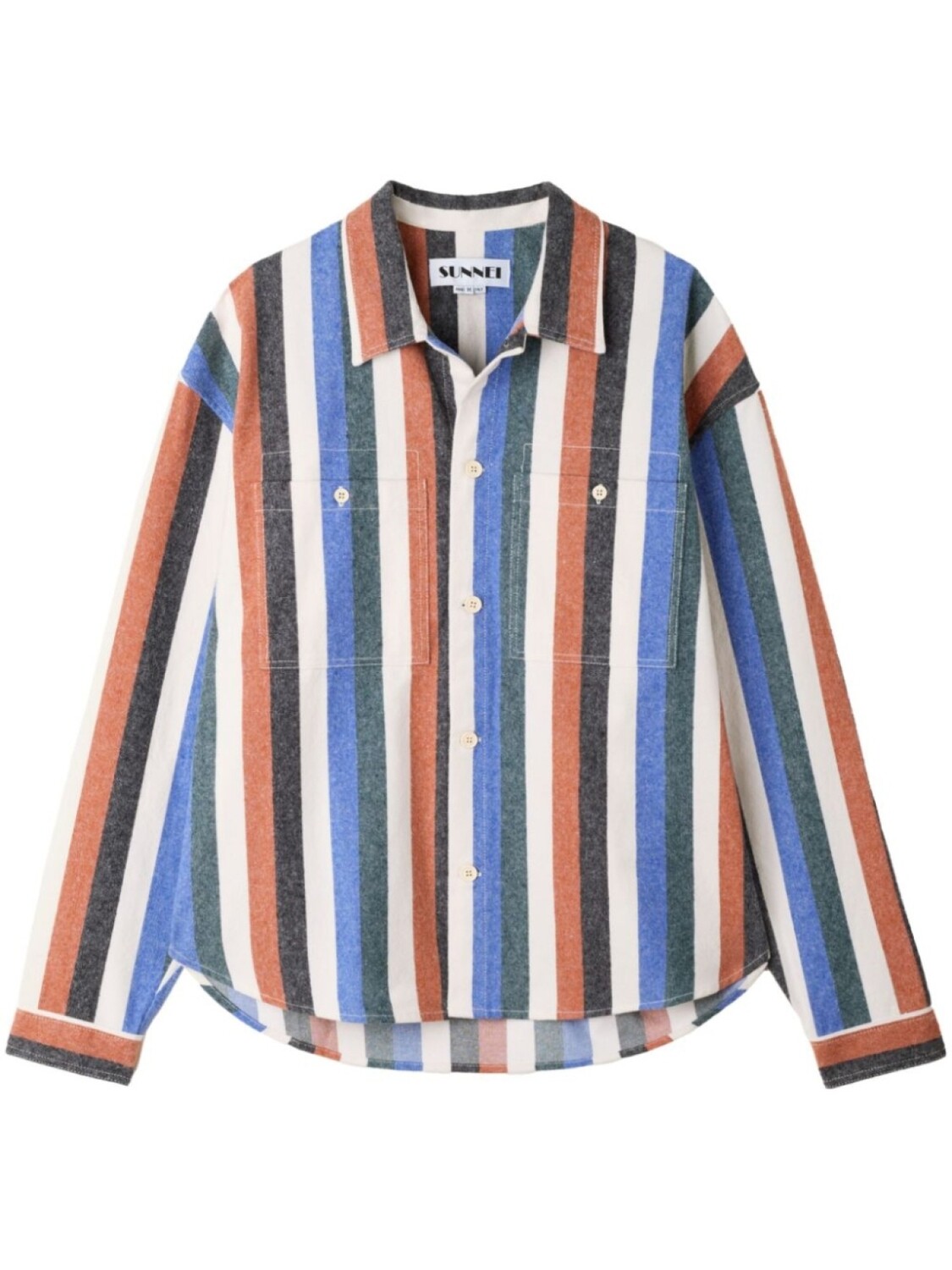 Полосатая рубашка Sunnei, синий
Полосатая рубашка Sunnei, синий