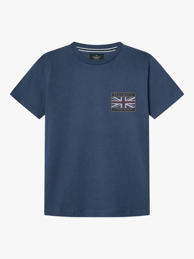Детская футболка с принтом Union Jack из хлопка Hackett London, Dark Denim Blue
Детская футболка с принтом Union Jack из хлопка Hackett London, Dark Denim Blue