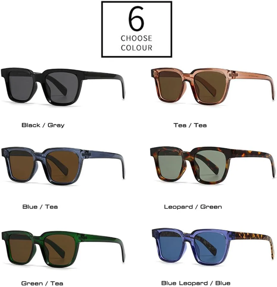 Ретро солнцезащитные очки для женщин, защита от УФ-излучения UV400, модные солнцезащитные очки для мужчин, трендовые солнцезащитные очки HVTVTLA, Tea Tea
Ретро солнцезащитные очки для женщин, защита от УФ-излучения UV400, модные солнцезащитные очки для мужчин, трендовые солнцезащитные очки HVTVTLA, Tea Tea