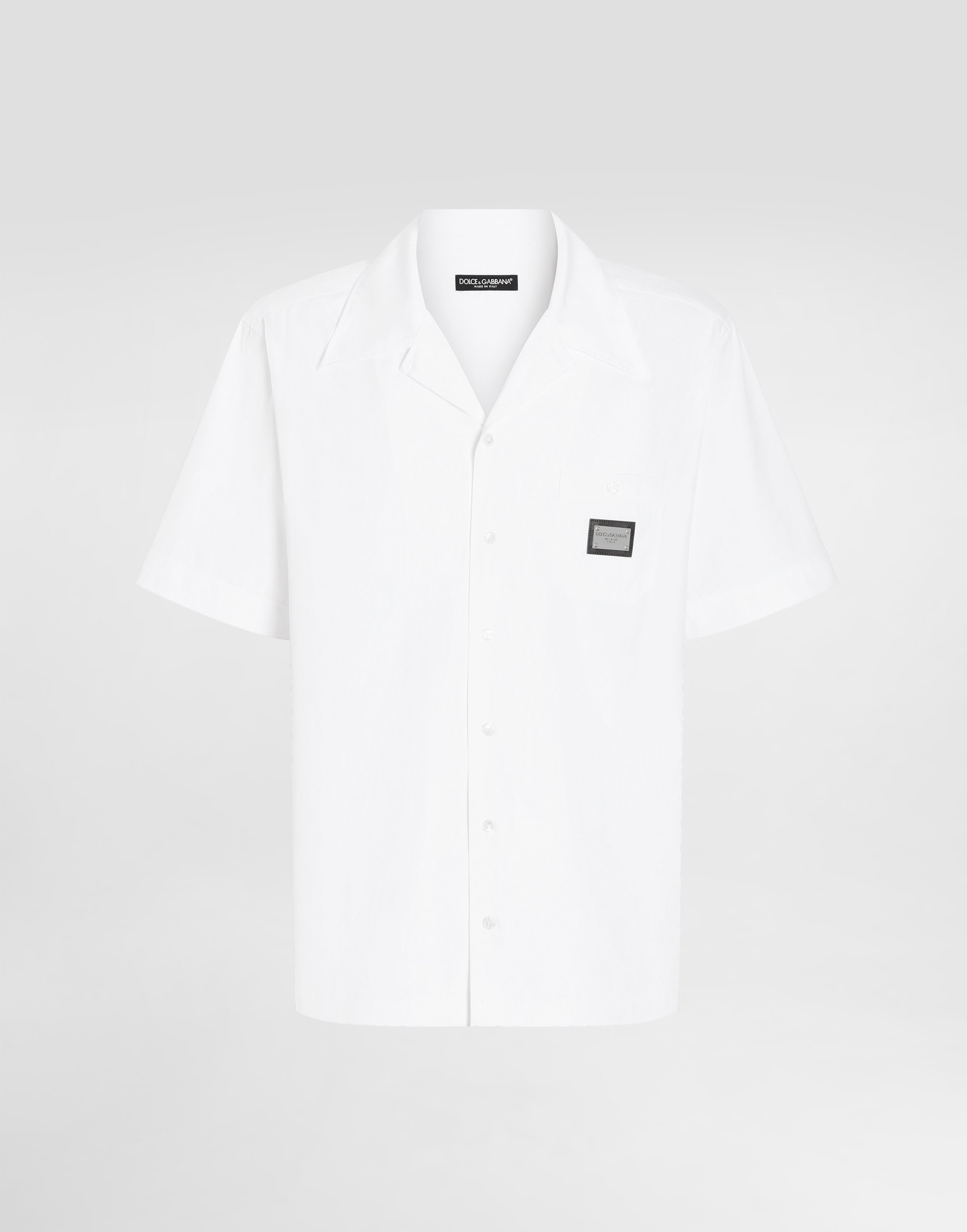 Хлопковая гавайская рубашка с фирменной биркой Dolce & Gabbana, белый
Хлопковая гавайская рубашка с фирменной биркой Dolce & Gabbana, белый