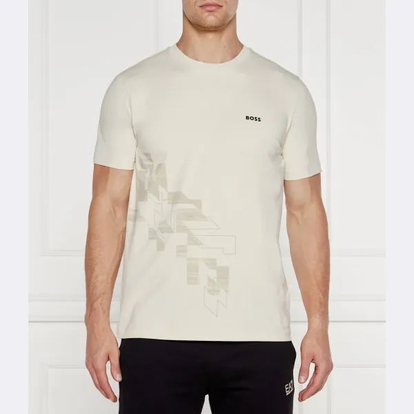 Футболка стандартного кроя с рваными краями Boss, бежевый
Футболка стандартного кроя с рваными краями Boss, бежевый