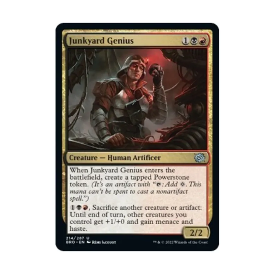 CCG Гений свалки (U), MTG - The Brothers War
CCG Гений свалки (U), MTG - The Brothers War