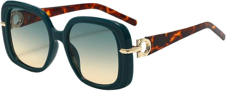 Крупные квадратные солнцезащитные очки для женщин и мужчин, ретро-винтажные очки с полой оправой, стильные солнцезащитные очки с защитой от УФ-излучения UV400 MAZNVISO, Green
Крупные квадратные солнцезащитные очки для женщин и мужчин, ретро-винтажные очки с полой оправой, стильные солнцезащитные очки с защитой от УФ-излучения UV400 MAZNVISO, Green