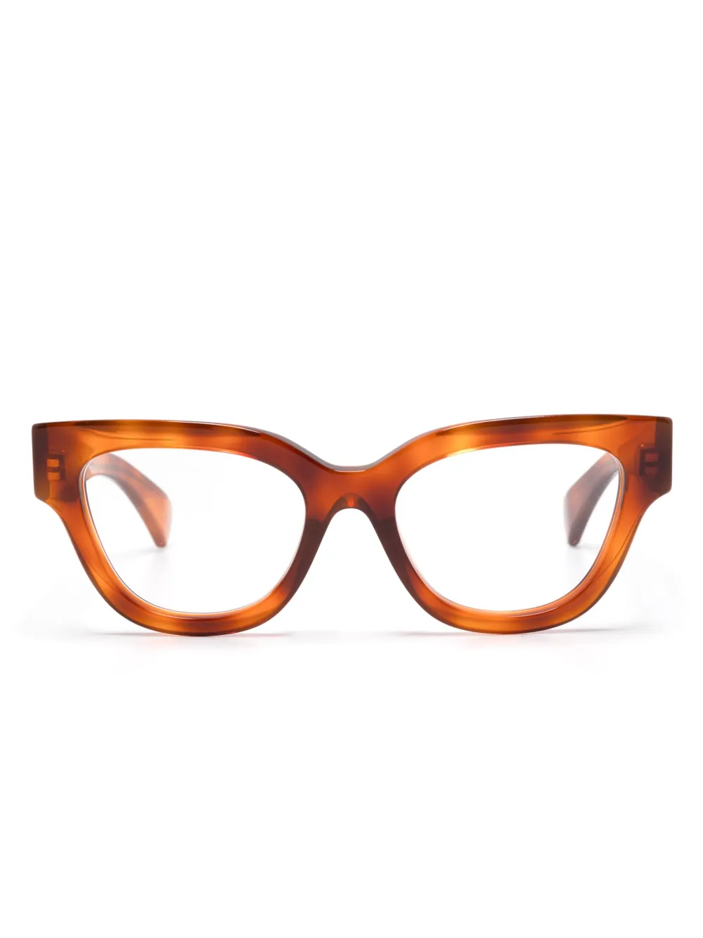 Очки «кошачий глаз» Gucci Eyewear, коричневый 
Очки «кошачий глаз» Gucci Eyewear, коричневый