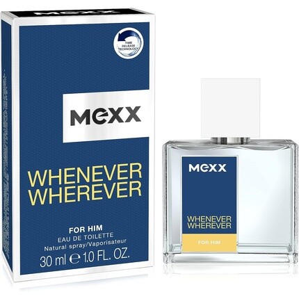 Mexx Wherever Eau De Toilette Spray For Men 30ml
Mexx Wherever Eau De Toilette Spray For Men 30ml