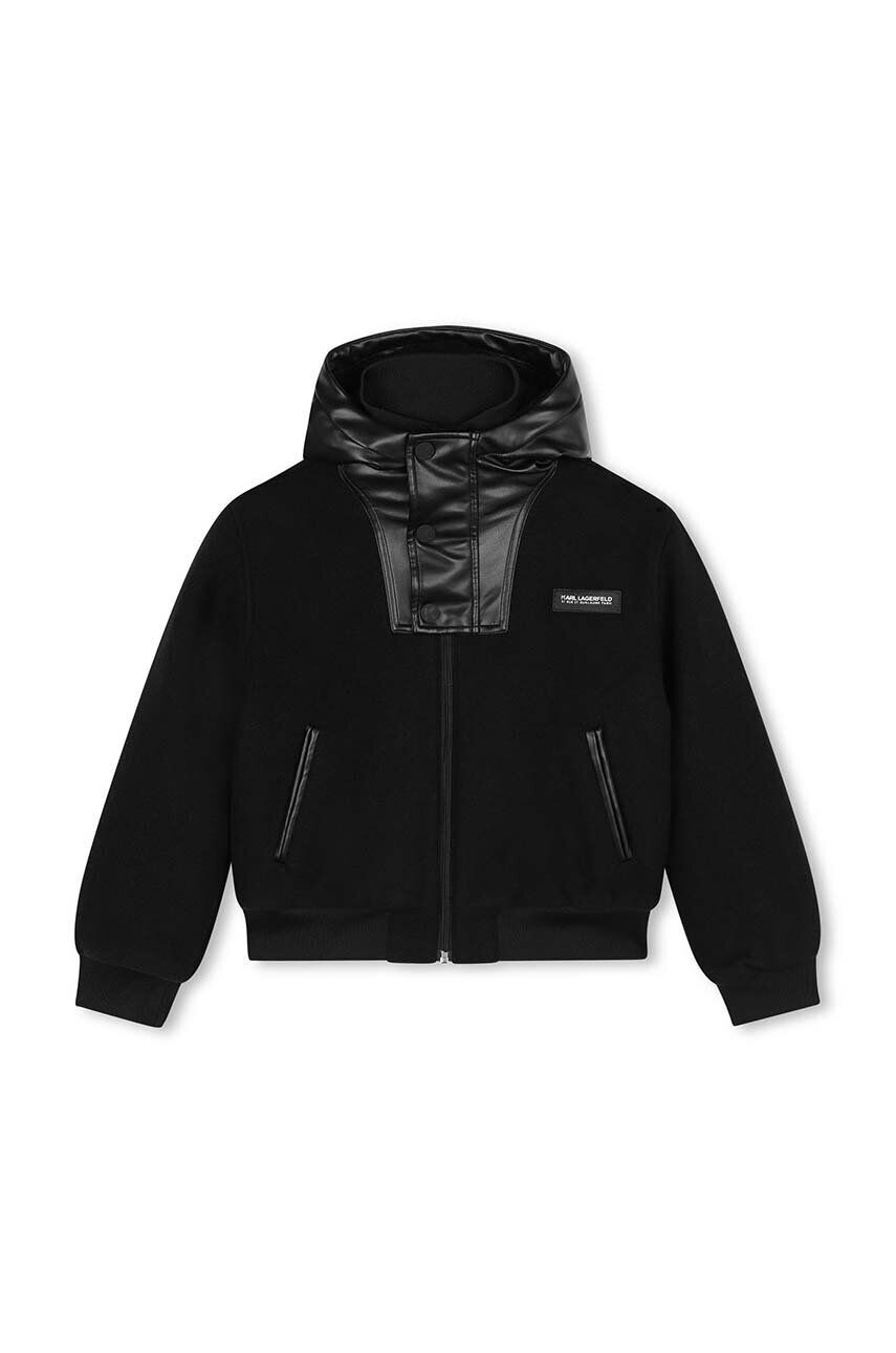 Детская шерстяная куртка Karl Lagerfeld, черный
Детская шерстяная куртка Karl Lagerfeld, черный