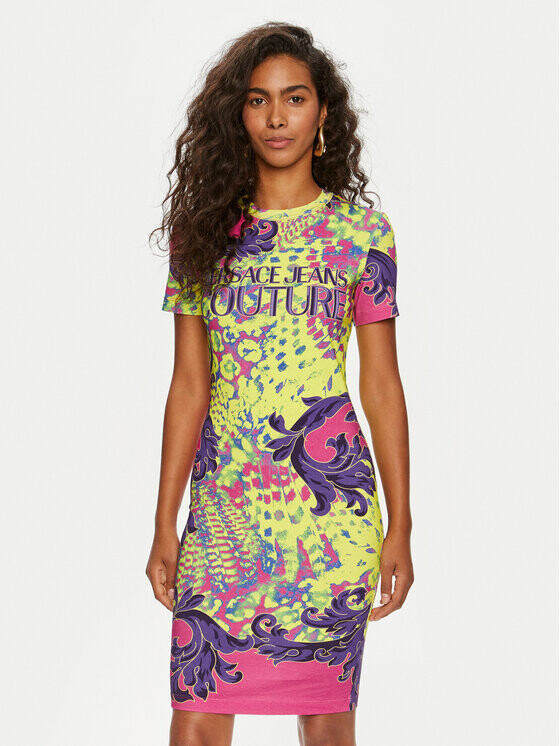 Платье на каждый день стандартного кроя Versace Jeans Couture, желтый
Платье на каждый день стандартного кроя Versace Jeans Couture, желтый