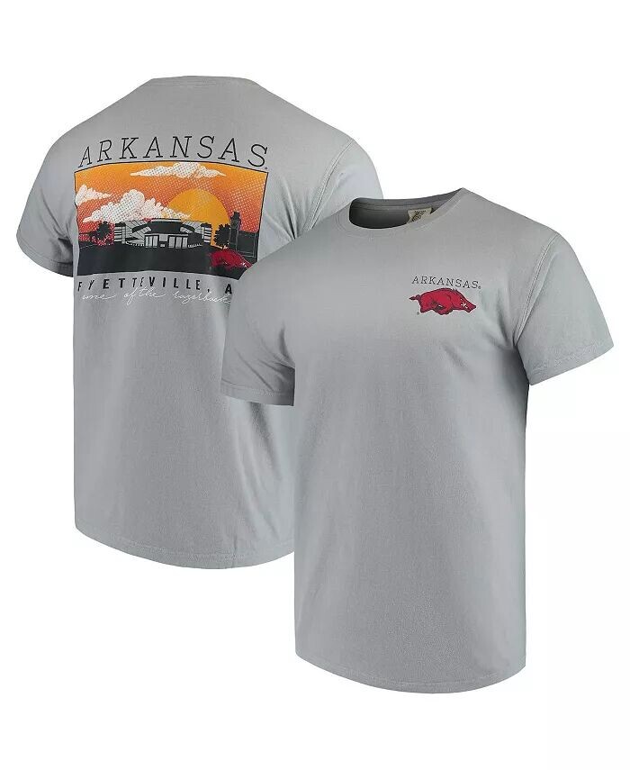 Мужская серая футболка Arkansas Razorbacks Comfort Colors Campus Scenery Image One
Мужская серая футболка Arkansas Razorbacks Comfort Colors Campus Scenery Image One