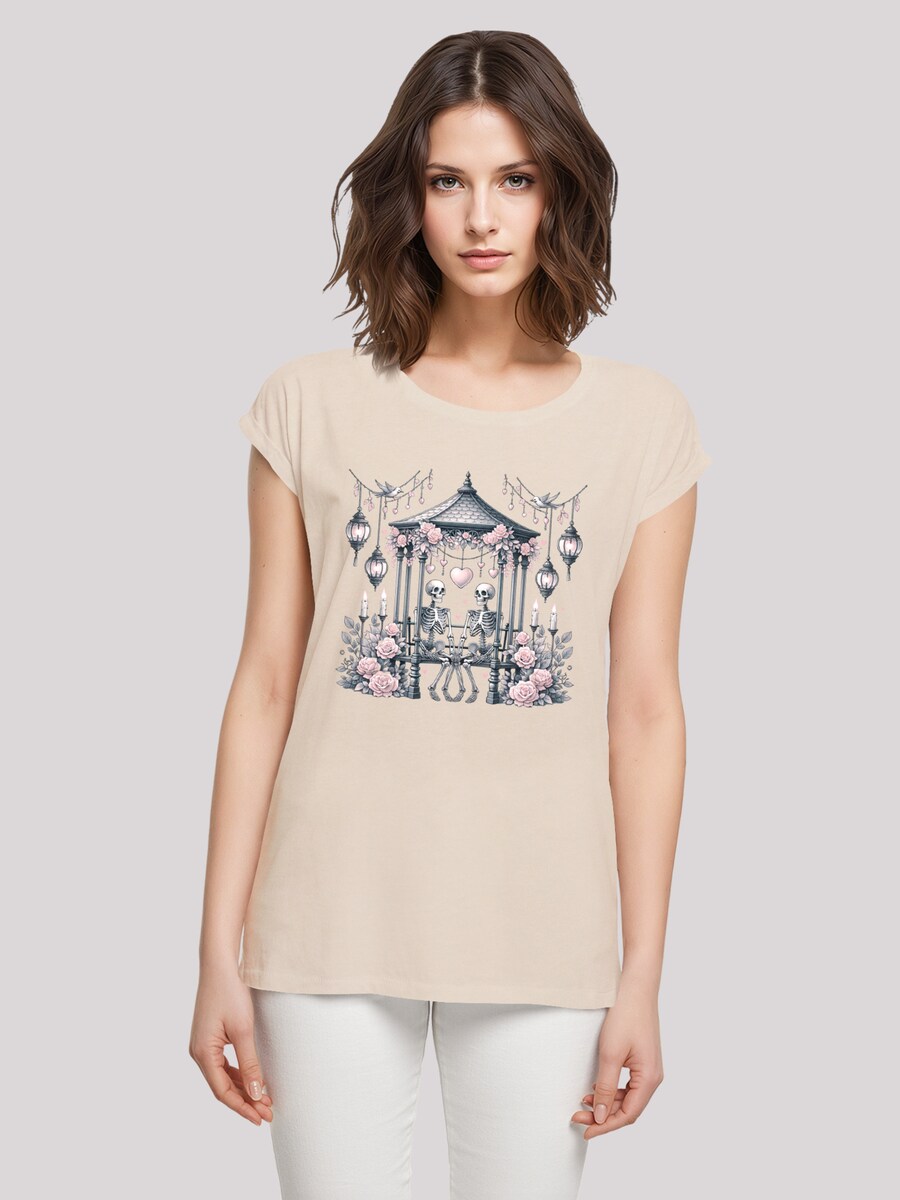 Рубашка F4NT4STIC Skelett Paar Valentinstag, песочный
Рубашка F4NT4STIC Skelett Paar Valentinstag, песочный