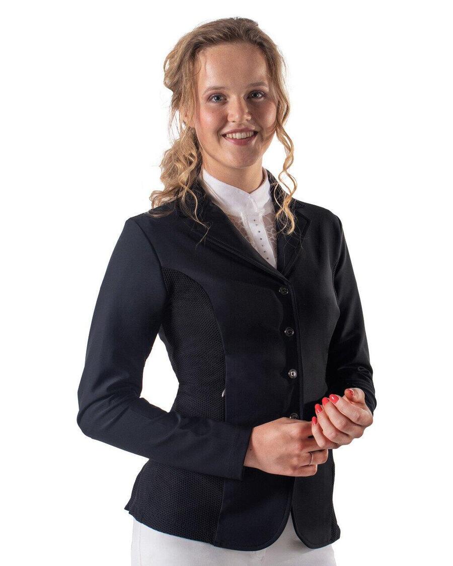 Куртка для соревнований по верховой езде женская QHP NovГЁn
Куртка для соревнований по верховой езде женская QHP NovГЁn