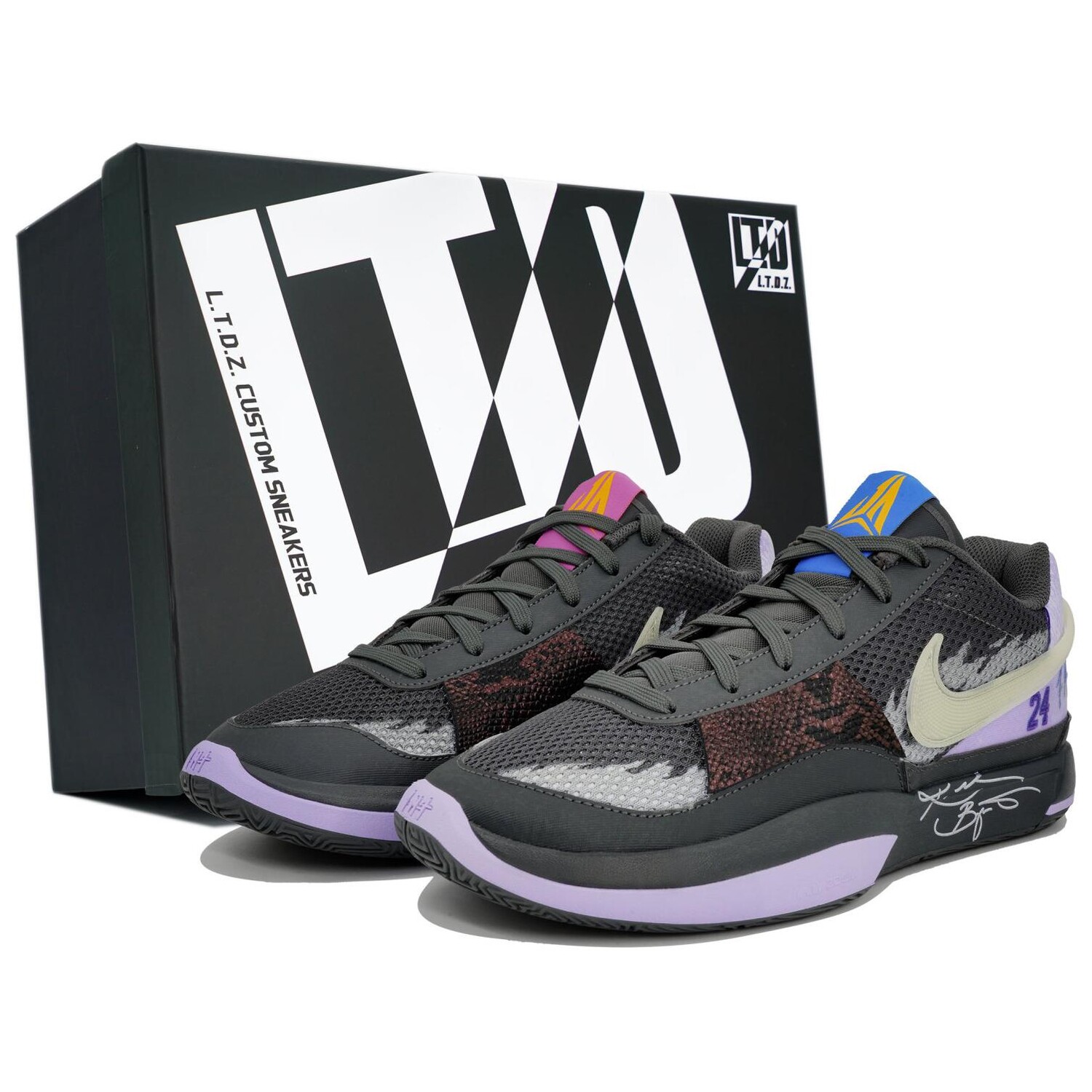 Баскетбольные кроссовки Ja 1 мужские низкие черные Nike
Баскетбольные кроссовки Ja 1 мужские низкие черные Nike