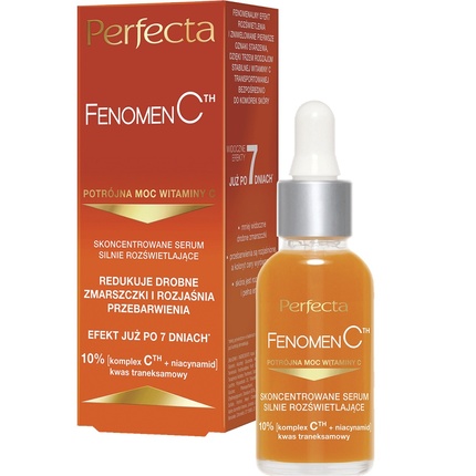 Сыворотка для лица Fenomen C Concentrated Brightening Face Serum 30 мл Perfecta
Сыворотка для лица Fenomen C Concentrated Brightening Face Serum 30 мл Perfecta