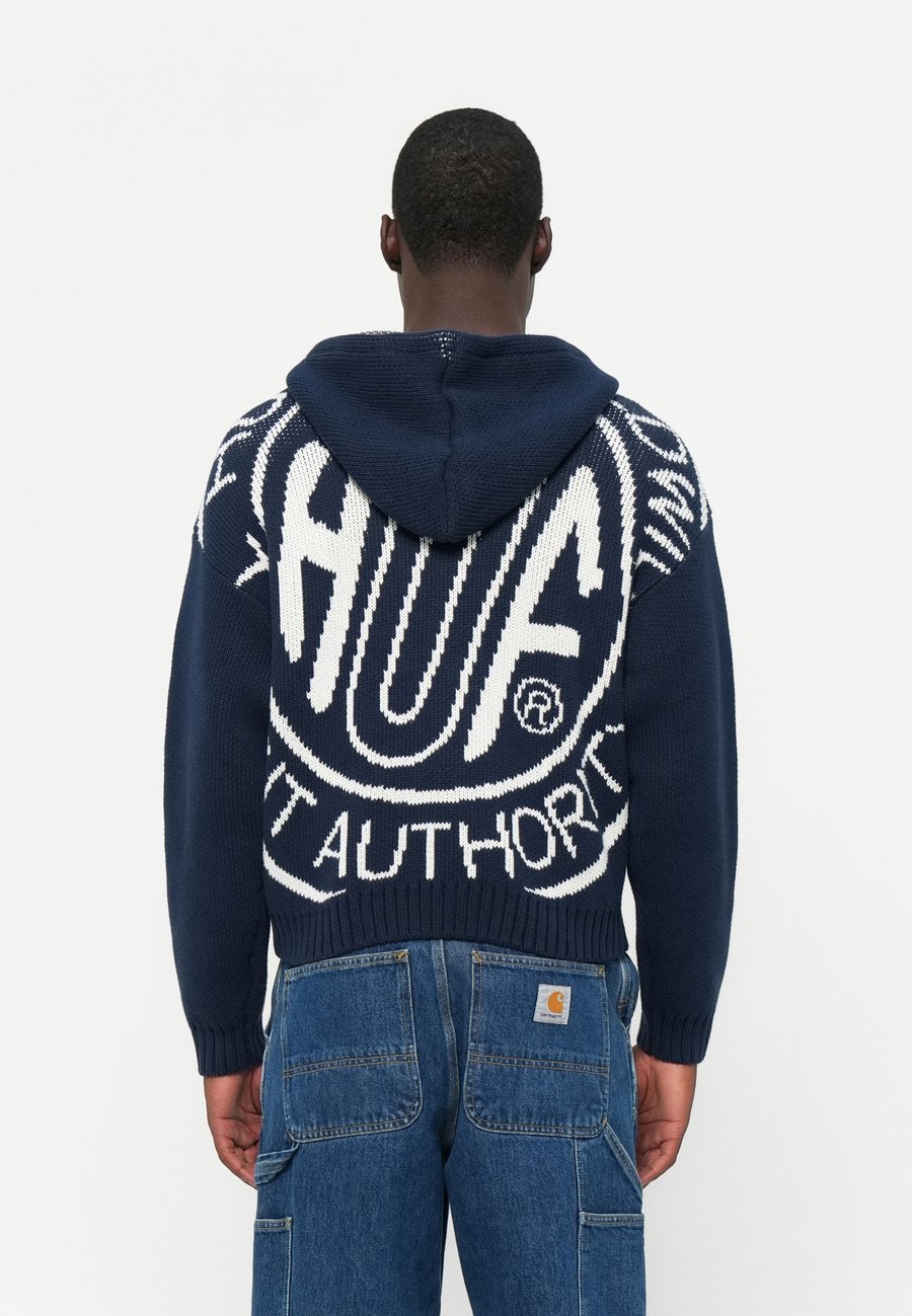 Кардиган HUF TOKEN ZIP HOODED SWEATER UNISEX, Navy/Dark Blue
Кардиган HUF TOKEN ZIP HOODED SWEATER UNISEX, Navy/Dark Blue