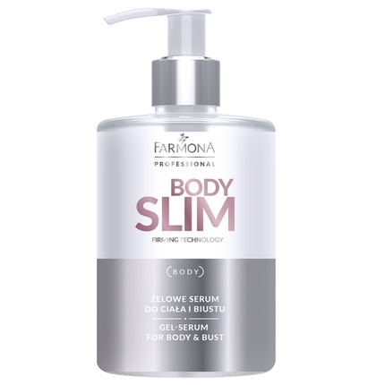Professional Body Slim Gel Укрепляющая сыворотка для тела и бюста 300 мл Farmona
Professional Body Slim Gel Укрепляющая сыворотка для тела и бюста 300 мл Farmona
