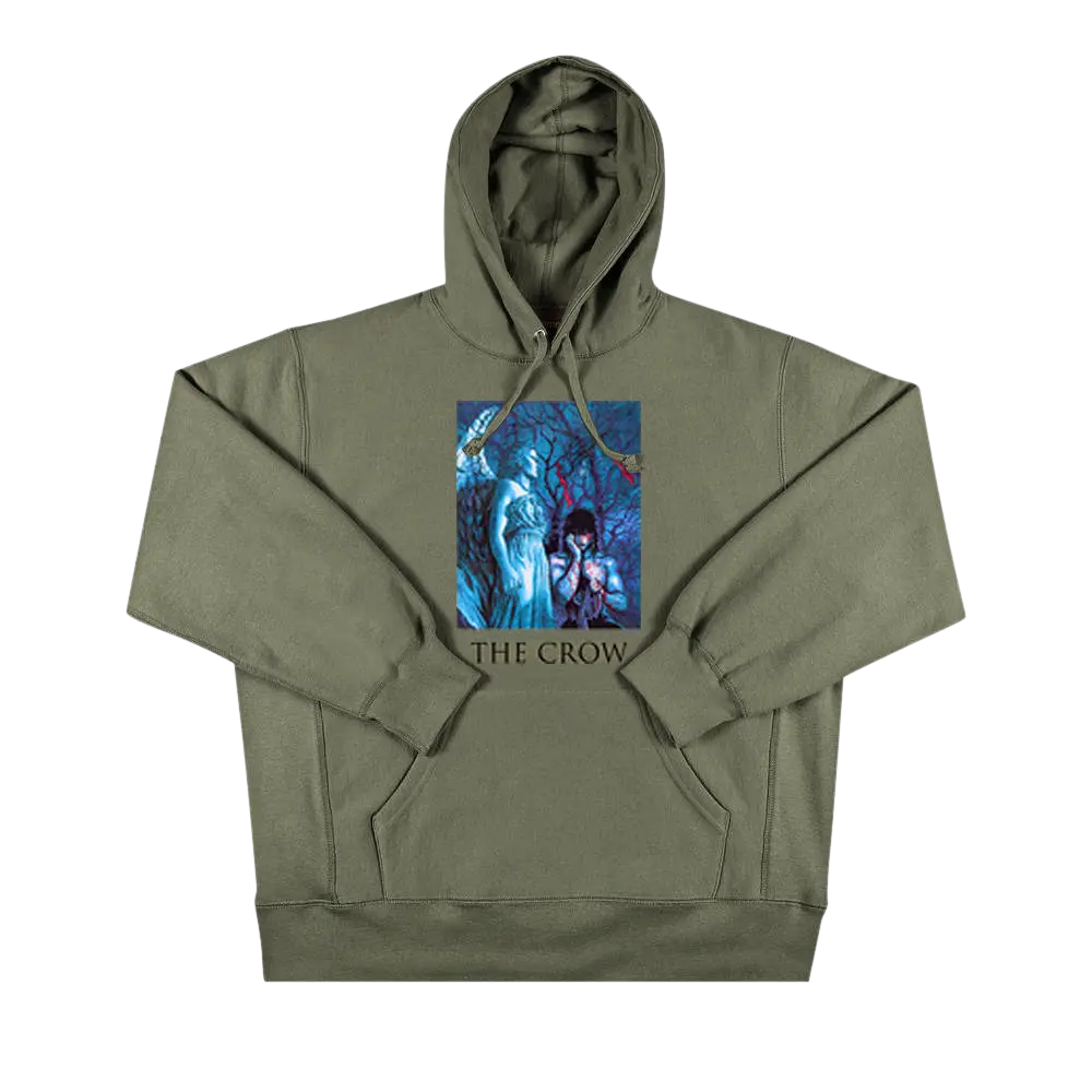 Толстовка с капюшоном Supreme x The Crow, светло-оливковая, Зеленый, Толстовка с капюшоном Supreme x The Crow, светло-оливковая
Толстовка с капюшоном Supreme x The Crow, светло-оливковая, Зеленый, Толстовка с капюшоном Supreme x The Crow, светло-оливковая