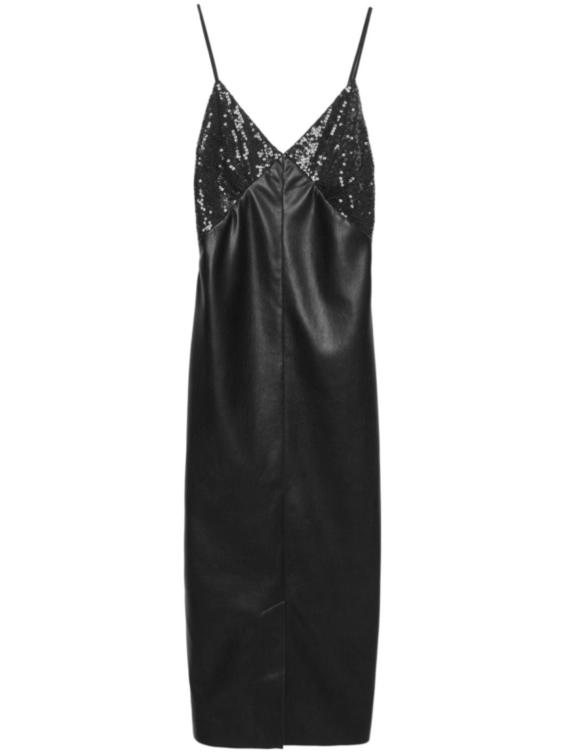 MSGM платье миди с пайетками, черный
MSGM платье миди с пайетками, черный
