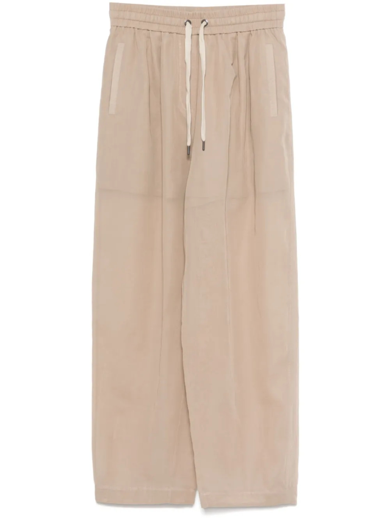 Брюки полупрозрачные со складками Brunello Cucinelli, коричневый
Брюки полупрозрачные со складками Brunello Cucinelli, коричневый