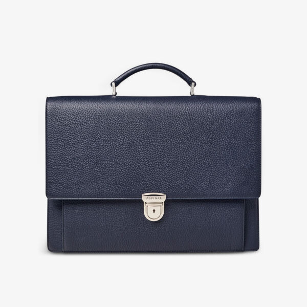 Сумка-мессенджер City из зерненой кожи Aspinal Of London, темно-синий
Сумка-мессенджер City из зерненой кожи Aspinal Of London, темно-синий