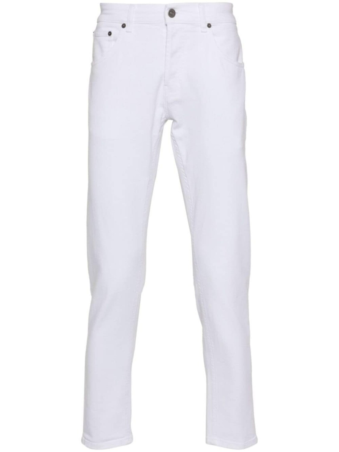 DONDUP зауженные джинсы с логотипом, белый
DONDUP зауженные джинсы с логотипом, белый