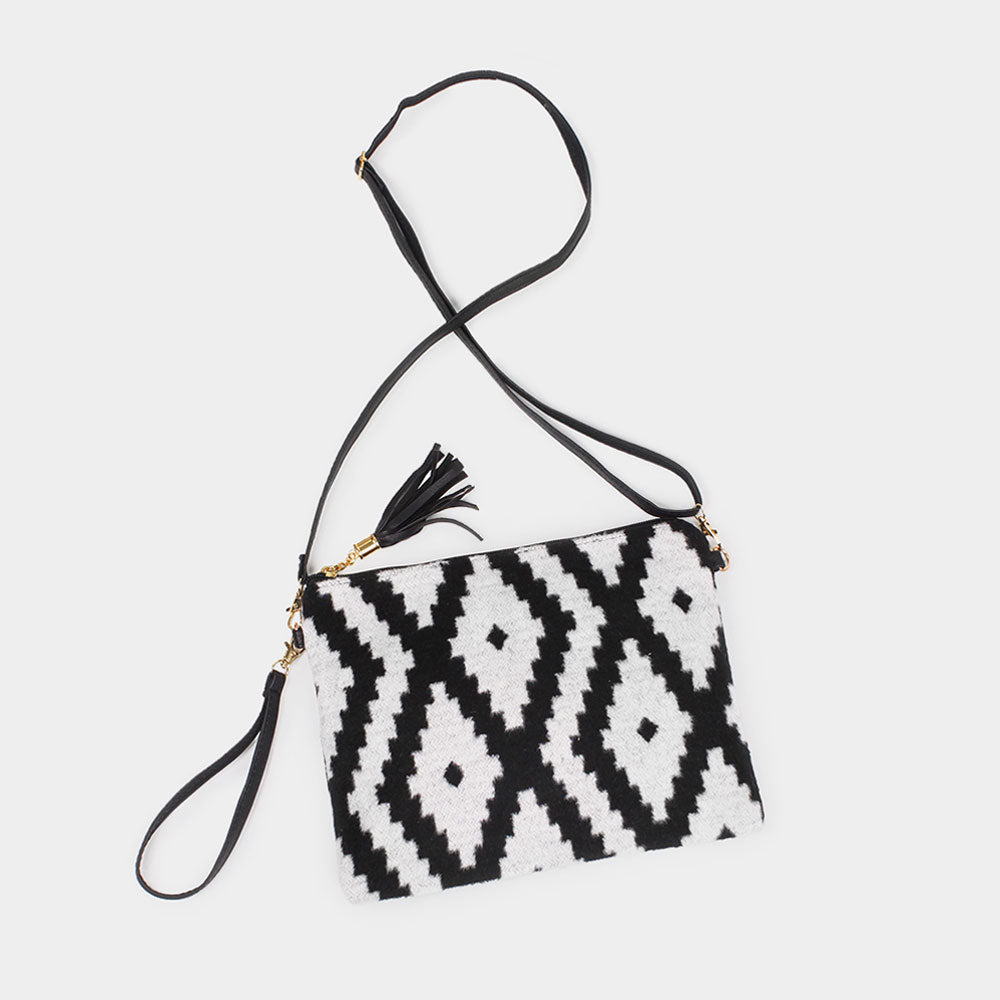 Сумка-клатч с принтом в стиле вестерн FASHNZFAB, белый
Сумка-клатч с принтом в стиле вестерн FASHNZFAB, белый