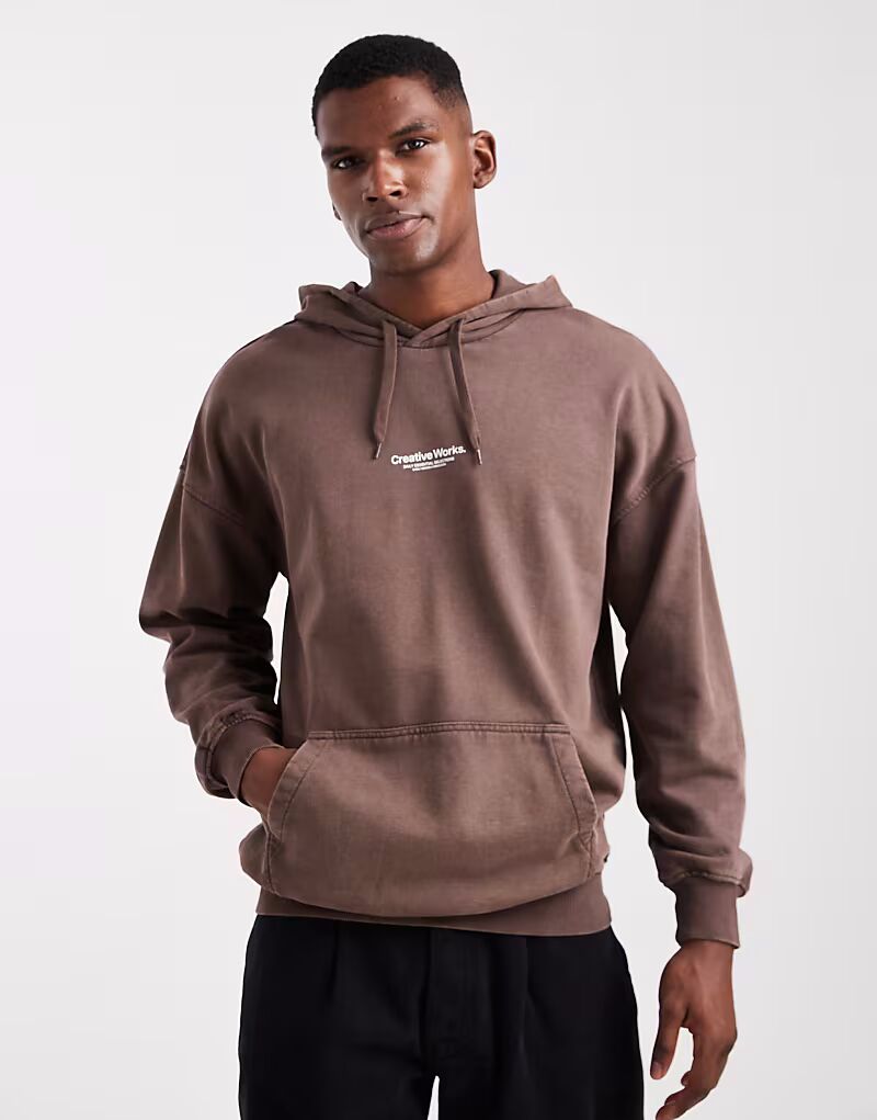 Толстовка & SONS с принтом креативных работ темно-коричневого цвета Only & Sons
Толстовка & SONS с принтом креативных работ темно-коричневого цвета Only & Sons