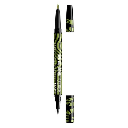 Карандаш для глаз Nyx Professional Makeup Beetlejuice Pinstripe Duo Eye Liner двусторонний, черный
Карандаш для глаз Nyx Professional Makeup Beetlejuice Pinstripe Duo Eye Liner двусторонний, черный