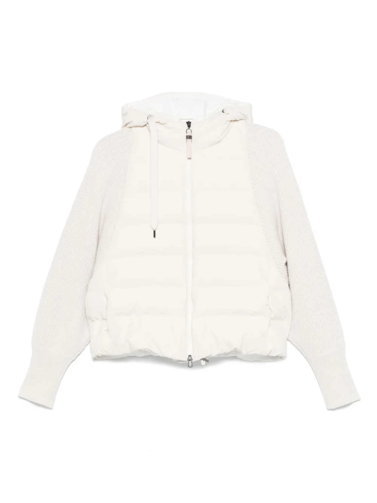 Пуховик на молнии Brunello Cucinelli, белый
Пуховик на молнии Brunello Cucinelli, белый