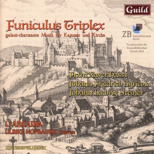 CD диск Steiner / Hofbauer: Funiculus Triplex
CD диск Steiner / Hofbauer: Funiculus Triplex