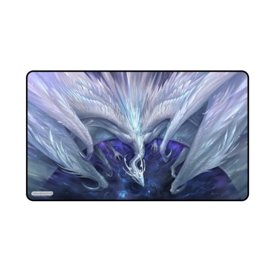 Игровой коврик «Белый хрустальный дракон» (черненая прошивка), Playmats (GamerMats)
Игровой коврик «Белый хрустальный дракон» (черненая прошивка), Playmats (GamerMats)