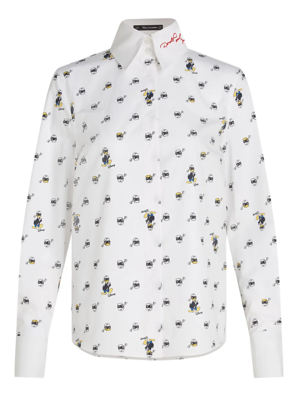 Рубашка с графичным принтом из коллаборации с Disney KARL LAGERFELD, белый
Рубашка с графичным принтом из коллаборации с Disney KARL LAGERFELD, белый