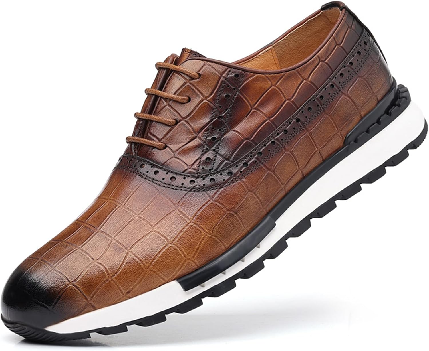 Мужские деловые туфли из натуральной кожи, модные с шнуровкой, броги с крыльями, оксфорды с классическим гладким носком, повседневные дерби для офиса, свадьбы и работы Nxnbhsl, коричневый
Мужские деловые туфли из натуральной кожи, модные с шнуровкой, броги с крыльями, оксфорды с классическим гладким носком, повседневные дерби для офиса, свадьбы и работы Nxnbhsl, коричневый