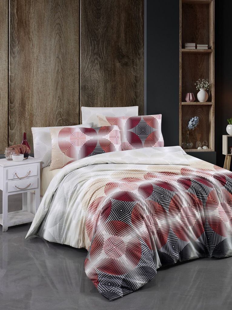 L'Essentiel Linge de Maison, Bisa, Комплект двойного пододеяльника Ranforce, красный, 100 % ХЛОПОК RANFORCE, 200 x 220 см
L'Essentiel Linge de Maison, Bisa, Комплект двойного пододеяльника Ranforce, красный, 100 % ХЛОПОК RANFORCE, 200 x 220 см