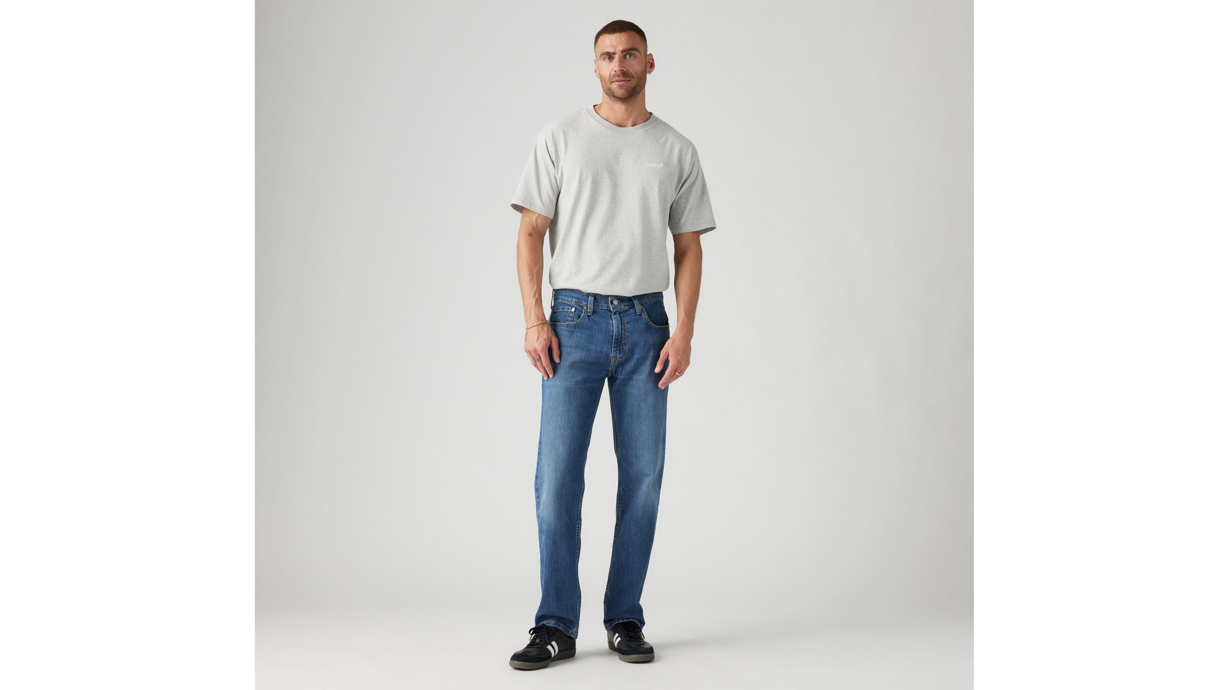 559 Свободные прямые мужские джинсы Levi's, цвет Sea Pig - Medium Wash - Stretch
559 Свободные прямые мужские джинсы Levi's, цвет Sea Pig - Medium Wash - Stretch