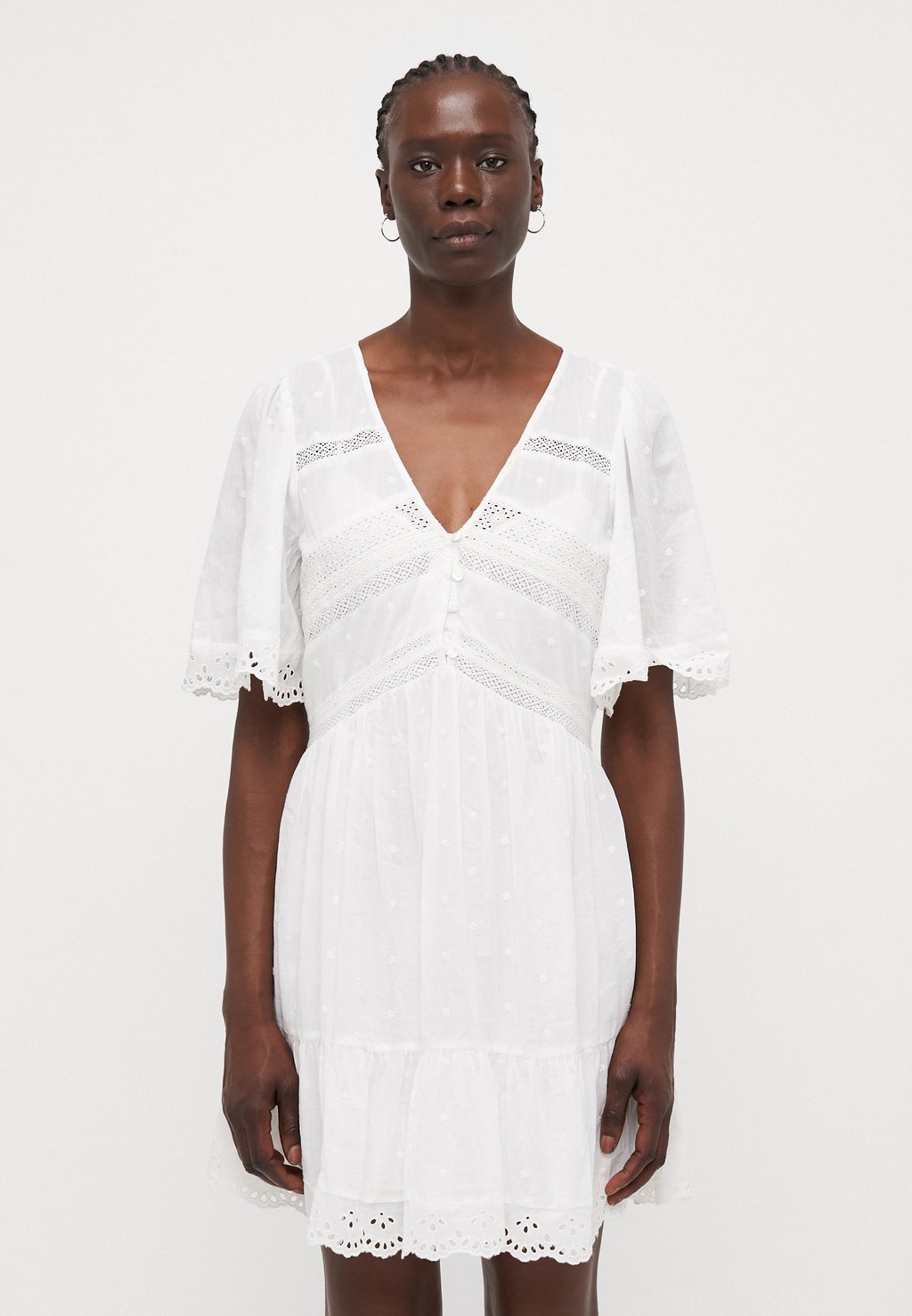 Платье-рубашка FLUTTER MINI DRESS Gap Tall, кремовый
Платье-рубашка FLUTTER MINI DRESS Gap Tall, кремовый