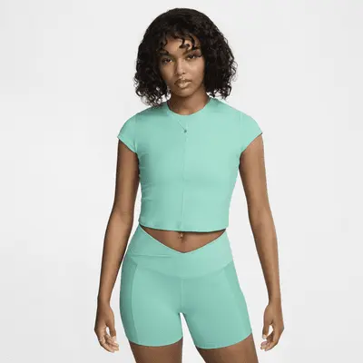 Футболка Nike One Fitted Rib, цвет Green Frost/White
Футболка Nike One Fitted Rib, цвет Green Frost/White