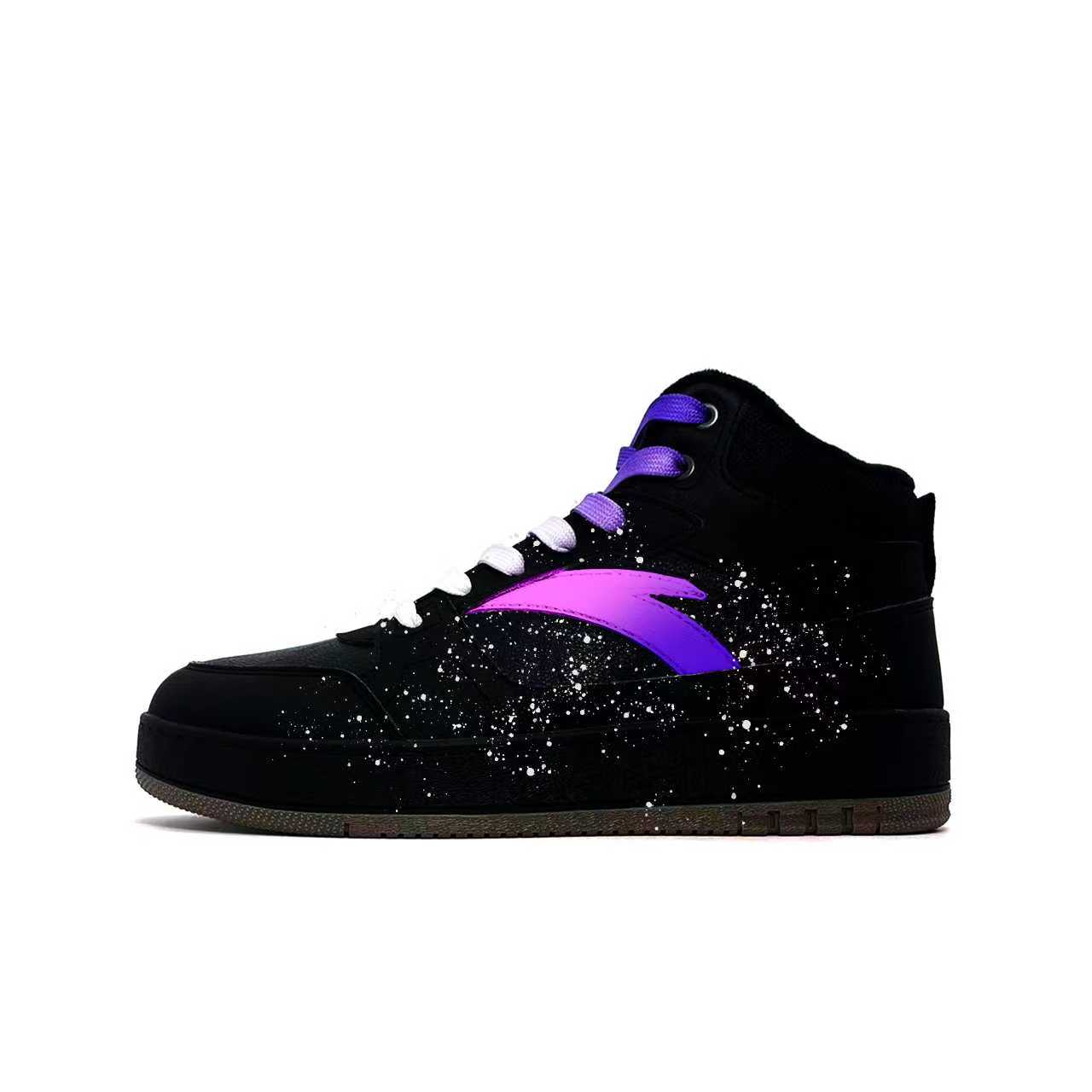 Мужские высокие скейтбордистские кроссовки Original 2 с термостойкими износостойкими подошвами Anta, черный
Мужские высокие скейтбордистские кроссовки Original 2 с термостойкими износостойкими подошвами Anta, черный