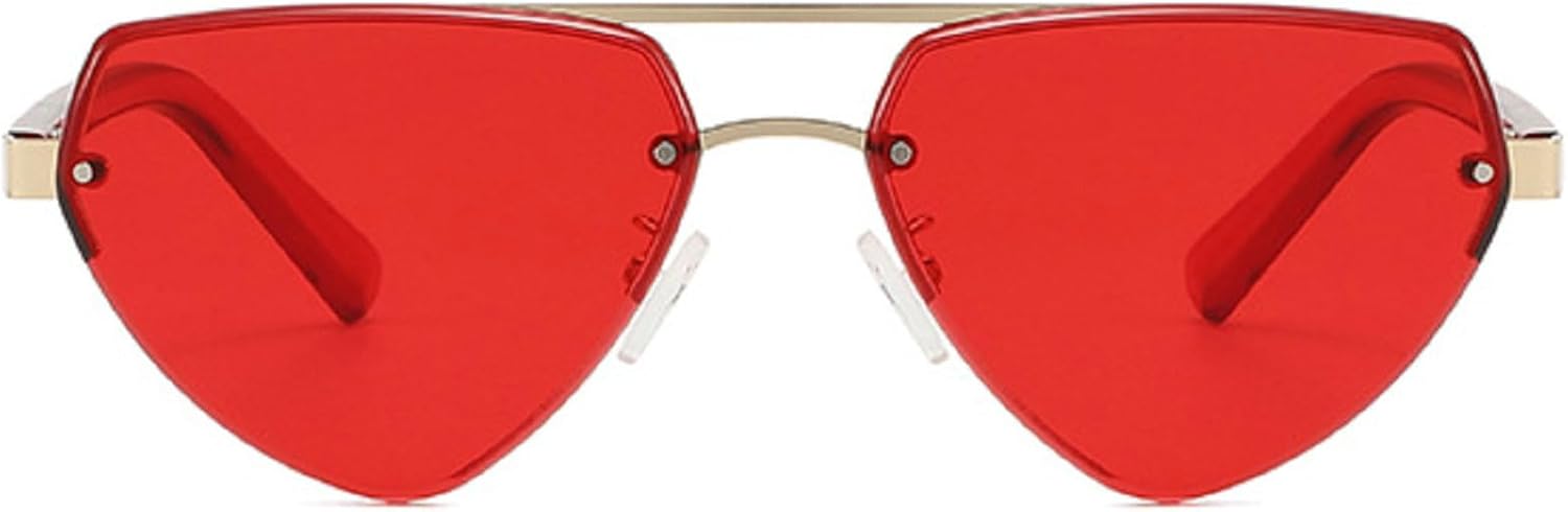 Модные треугольные солнцезащитные очки для женщин 2025 года, роскошные солнцезащитные очки для активного отдыха в стиле «кошачий глаз», винтажные очки для вождения, защита от УФ-излучения UV400 mincl, Red
Модные треугольные солнцезащитные очки для женщин 2025 года, роскошные солнцезащитные очки для активного отдыха в стиле «кошачий глаз», винтажные очки для вождения, защита от УФ-излучения UV400 mincl, Red