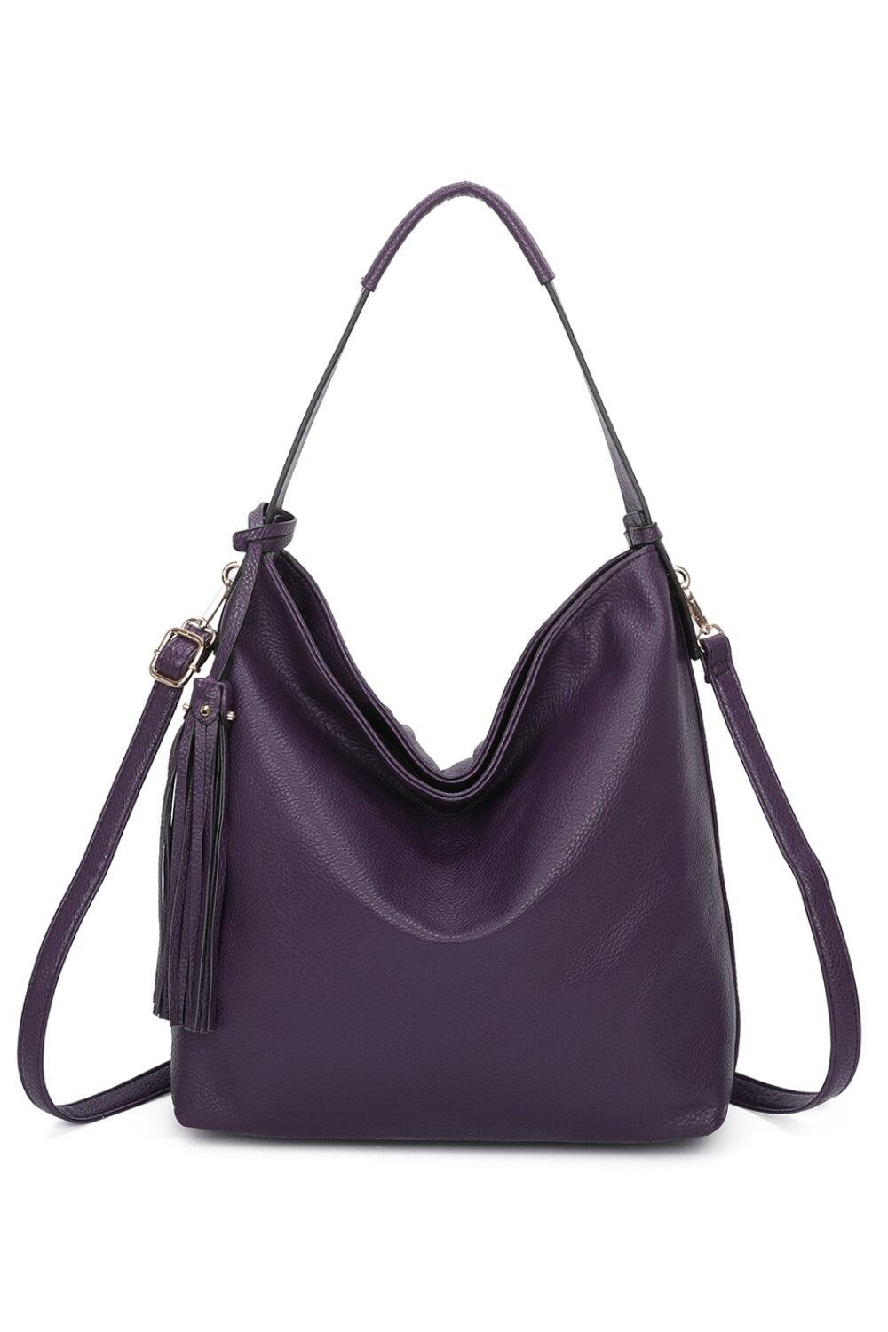 Сумка через плечо Okii Tassol из искусственной кожи Fontanella Fashion, фиолетовый 
Сумка через плечо Okii Tassol из искусственной кожи Fontanella Fashion, фиолетовый