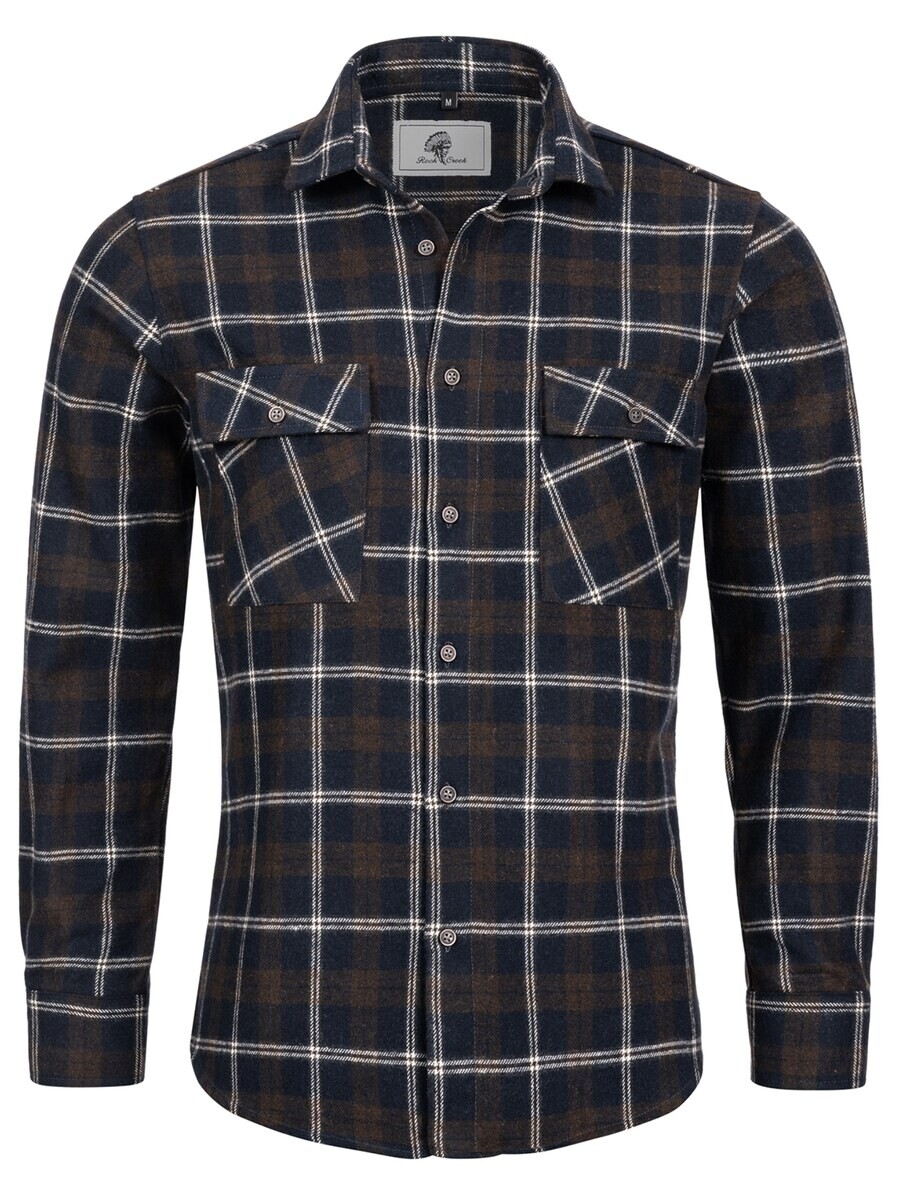 Рубашка на пуговицах стандартного кроя Rock Creek, темно-синий
Рубашка на пуговицах стандартного кроя Rock Creek, темно-синий