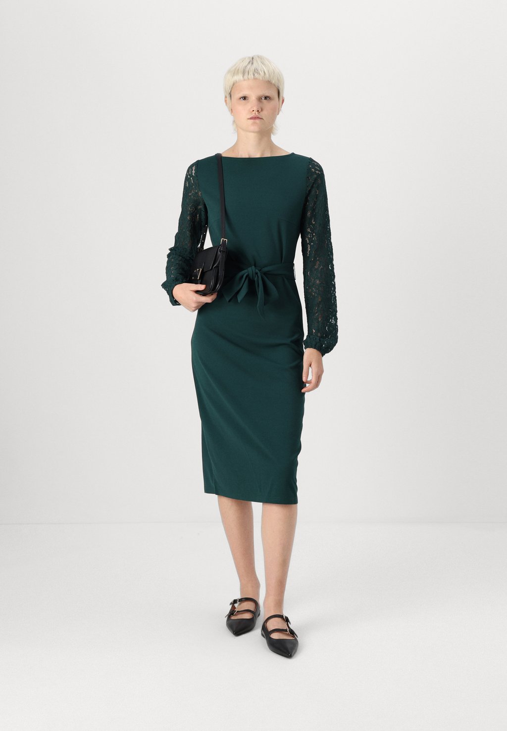 Коктейльное платье / Вечернее платье VMMAGDA CALF DRESS Vero Moda, темно-зеленый 
Коктейльное платье / Вечернее платье VMMAGDA CALF DRESS Vero Moda, темно-зеленый