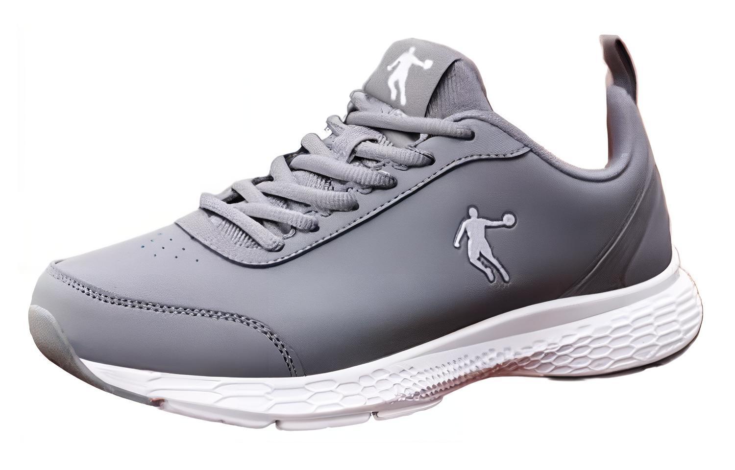 Скользоустойчивые низкие кроссовки для бега мужские серые QIAODAN
Скользоустойчивые низкие кроссовки для бега мужские серые QIAODAN