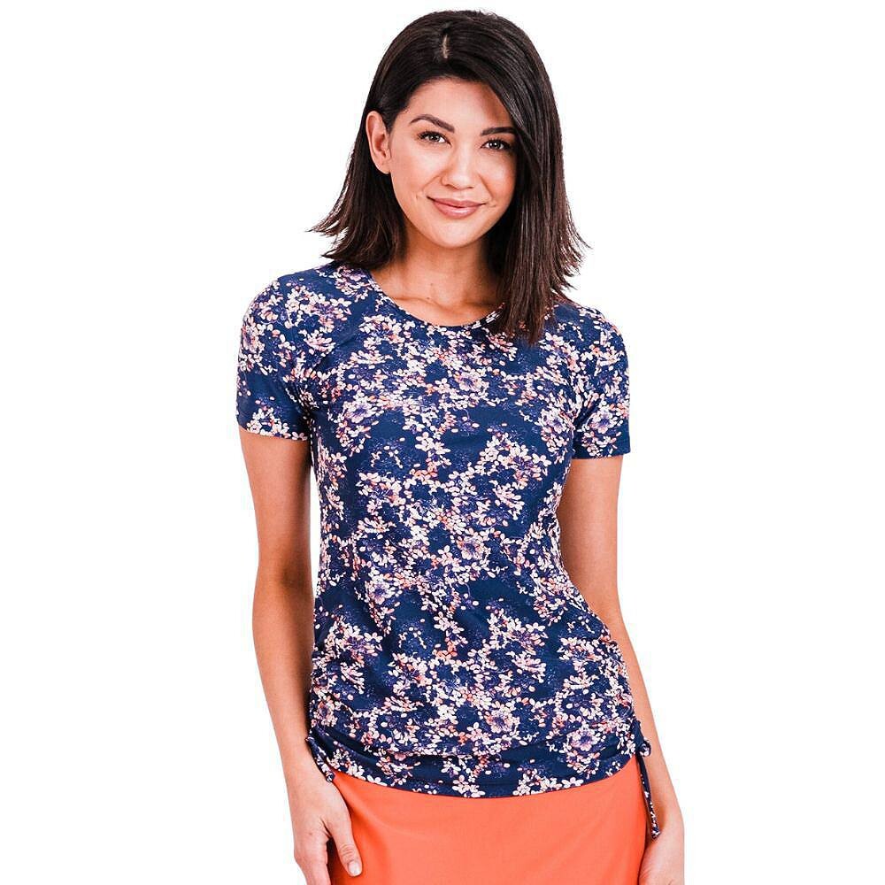 Женский топ для плавания с короткими рукавами Adele Calypsa LLC, цвет Navy Blossoms
Женский топ для плавания с короткими рукавами Adele Calypsa LLC, цвет Navy Blossoms