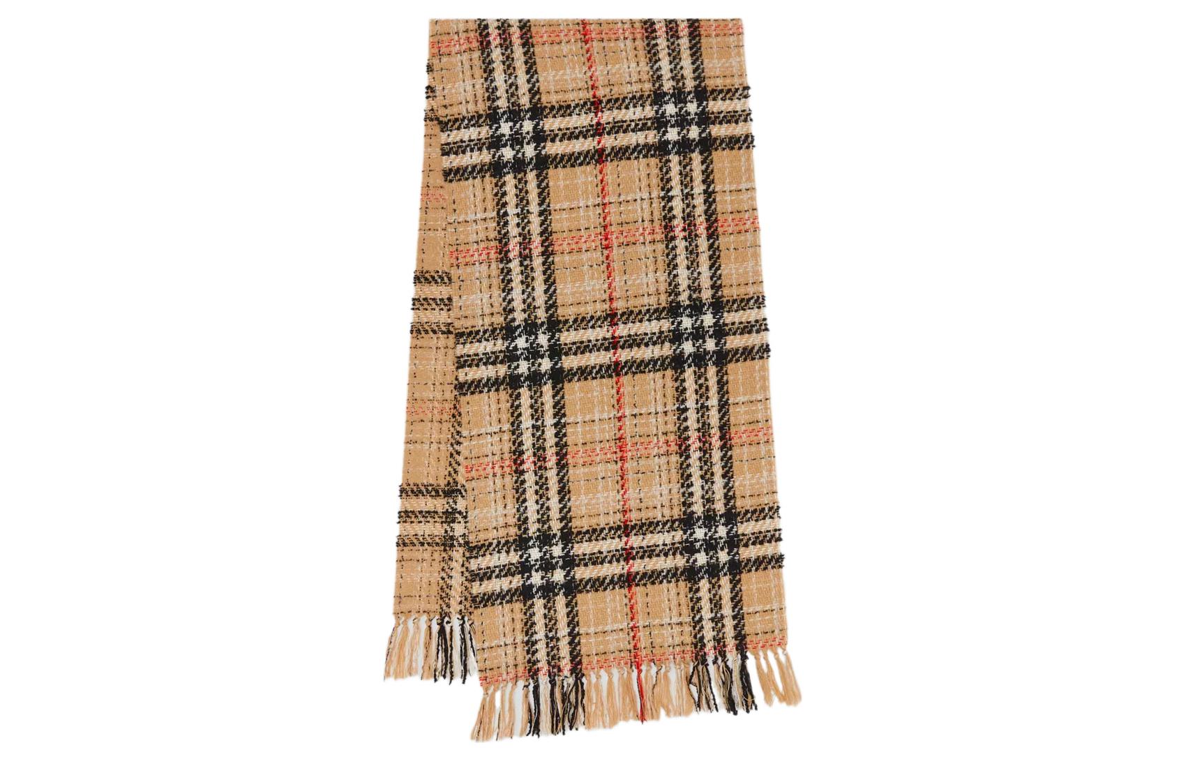 Burberry Шерстяной шарф с шелком, Beige
Burberry Шерстяной шарф с шелком, Beige