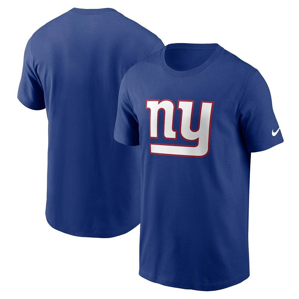 Мужская футболка с логотипом Nike Royal New York Giants Primary, цвет Gia Blue
Мужская футболка с логотипом Nike Royal New York Giants Primary, цвет Gia Blue