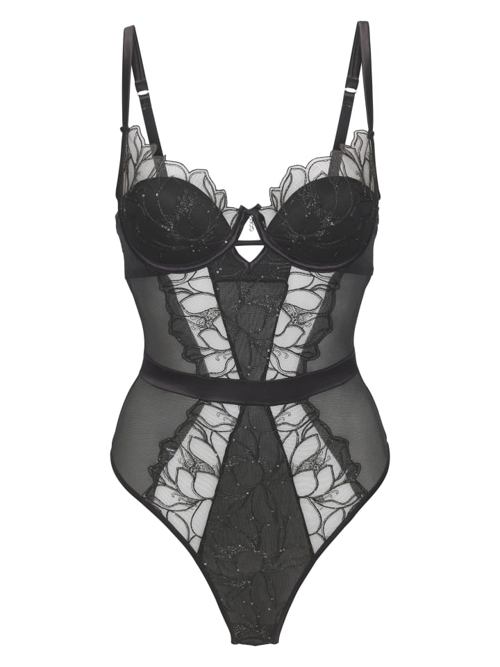 LASCANA Черный боди на завязках
LASCANA Черный боди на завязках