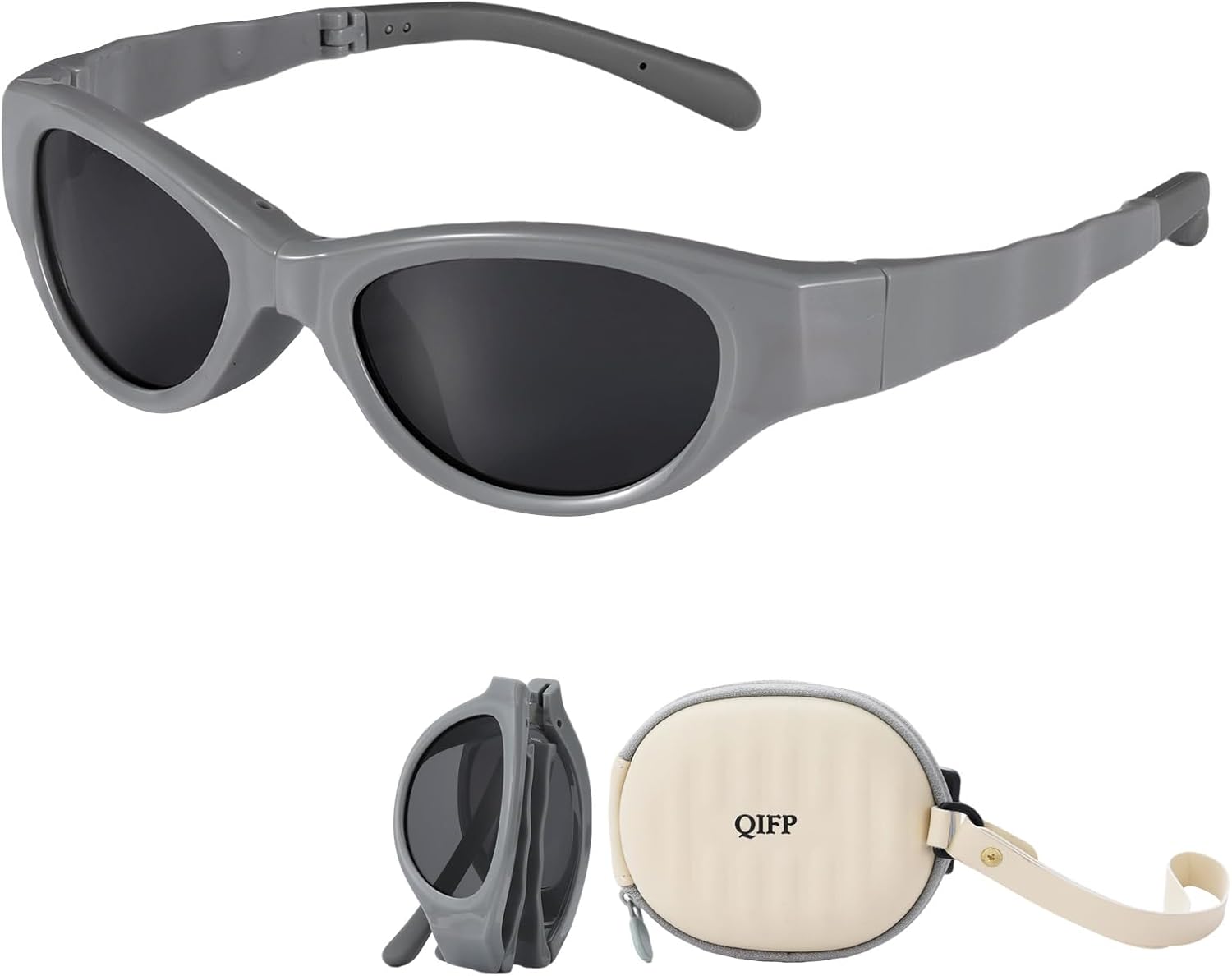 Ретро поляризованные солнцезащитные очки «кошачий глаз» для женщин и мужчин — легкие модные очки из материала TR90 с обтекаемой формой для занятий спортом на открытом воздухе QIFP, Slate Grey - Charcoal Grey
Ретро поляризованные солнцезащитные очки «кошачий глаз» для женщин и мужчин — легкие модные очки из материала TR90 с обтекаемой формой для занятий спортом на открытом воздухе QIFP, Slate Grey - Charcoal Grey