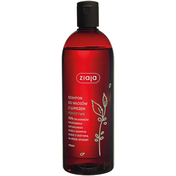 Шампунь крапивный для волос от перхоти, 500 мл. Ziaja
Шампунь крапивный для волос от перхоти, 500 мл. Ziaja