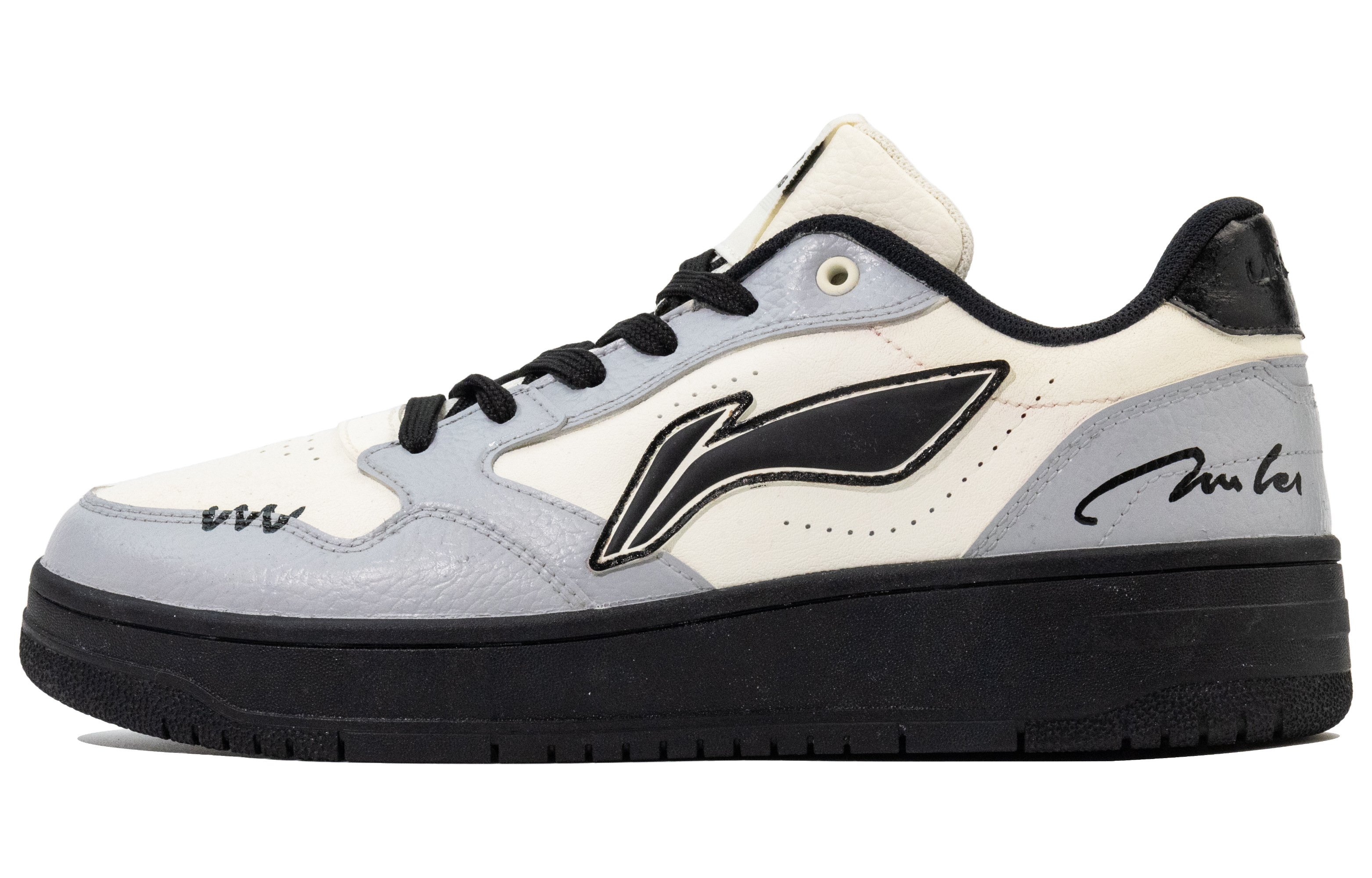 LINING Кроссовки для скейтбординга Tianji с мягкой амортизацией и дышащими свойствами, мужские, серо-белые
LINING Кроссовки для скейтбординга Tianji с мягкой амортизацией и дышащими свойствами, мужские, серо-белые